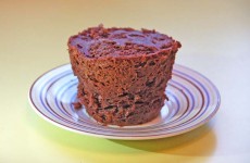 Coulant de chocolate en microondas - Postres fáciles