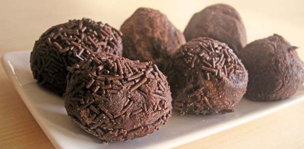 Trufas de chocolate caseras