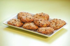 Galletas de almendra, plátano y chocolate - Postres fáciles