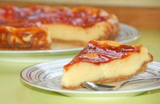 Tarta de queso al horno - Postres fáciles