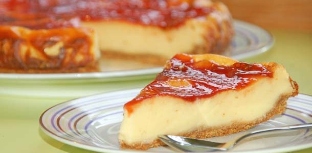 Tarta de queso al horno